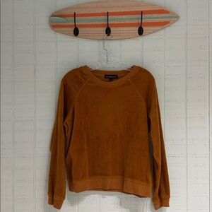 Mustard Fuzzy Sweatshirt